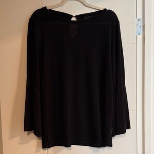Sanctuary Black Long Sleeve Top